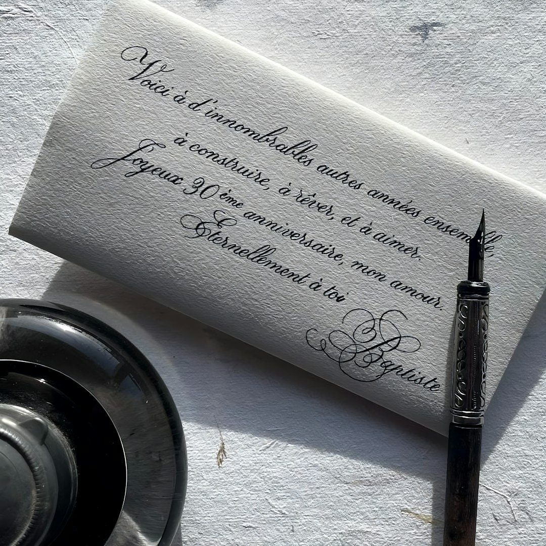 Handwritten letter